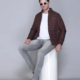 rare times Men Regular Fit Bikers Jacket image 1