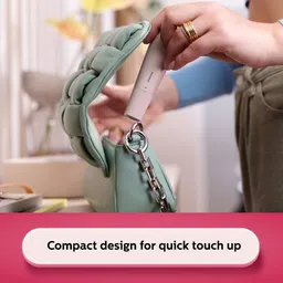 philips Cordless Facial Hair Remover with Wide Hypoallergenic Head BRR454/00 - Pink image 4