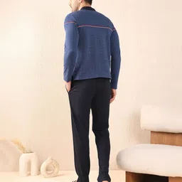 sweet dreams Men Checked T-Shirt & Pyjamas Lounge Set image 4