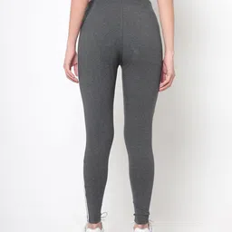 teamspirit Women Fitted Track Pants with Typographic Taping image 4