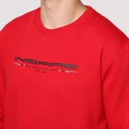 duke Typographic Print Regular Fit Sweatshirt image 4