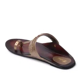 picktoes Women Toe-Ring Flat Sandals with Synthetic Leather image 4