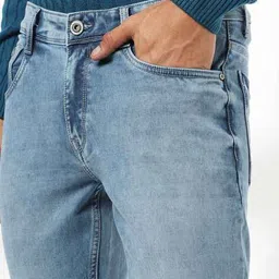 john players jeans Men Lightly Washed Skinny Fit Jeans image 4