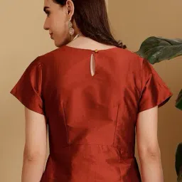 frolic rolic Women Back Open Blouse image 4