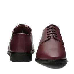 louis stitch Men Formal Lace-Up Shoes with Leather Upper image 4