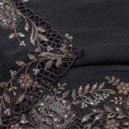 mbz.in by meena bazaar Women Embroidered 3-Piece Unstitched Dress Material image 4