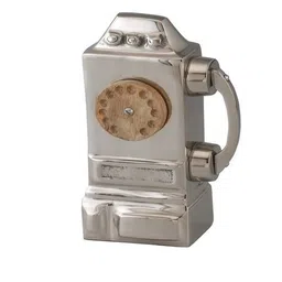 manor house Nickel Finish Telephone Showpiece  image 3