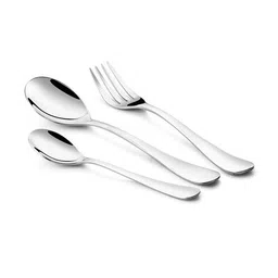 fns Victoria Stainless Steel 18 Pc Cutlery Set with Leatherette Box image 4