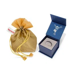 bhima jewels Women Sterling Silver Enamel Band Ring image 4