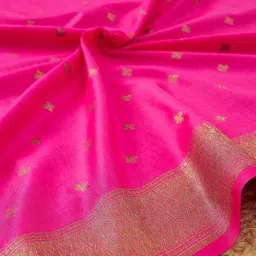 soch Women Woven Design Dupatta with Tassels image 4