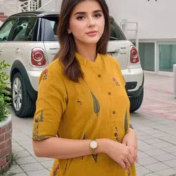 anni designer Women Floral Straight Kurta Set image 4