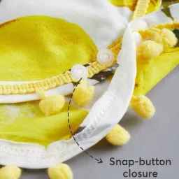 hopscotch Tropical Print Bodysuit with Headband image 4