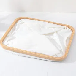 kuber industries Foldable Laundry Basket with Handles image 5