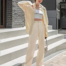 z & g trends Women High-Rise Wide Leg Jeans image 5