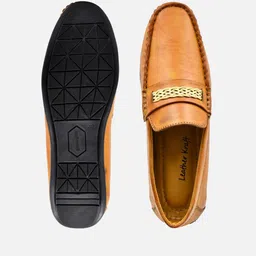 leatherkraft Flat Heel Slip-On Loafers image 5