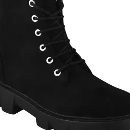 selfiee Women Lace-Up Ankle-Length Boots image 5