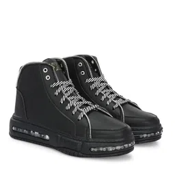 hundo p Men High-Top Lace-Up Sneakers image 5
