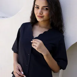 say Women Shirt & Pyjamas Set image 5