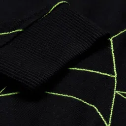 allen solly Boys Geometric Print Regular Fit Sweatshirt with Full Sleeves image 5