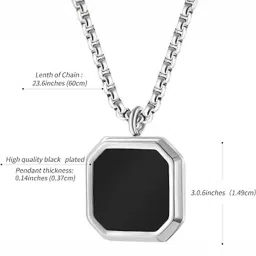 yellow chimes Men Chain Pendant image 5