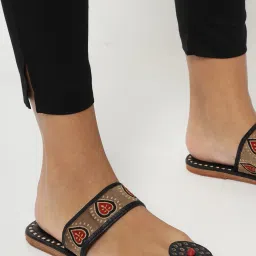 khimsariya Solid Ankle-Length Pants image 5