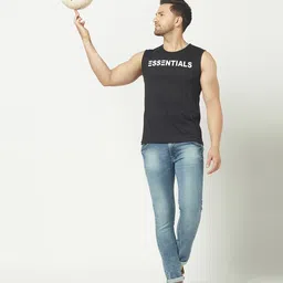 glito Typography Print Sleeveless Vest image 5