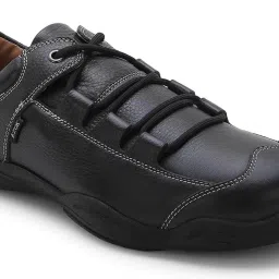 ezok Men Solid Lace-Up Sneakers image 5