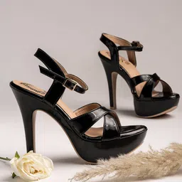 shoetopia Open-Toe Stiletto Sandals image 5