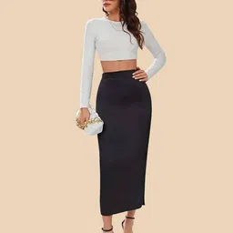 dream beauty fashion Pencil Skirt with Slit image 5