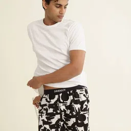 damensch Printed Boxers with Elasticated Waist image 5