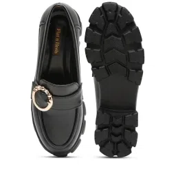 flat n heels Slip-On Loafers with Metal Accent image 5