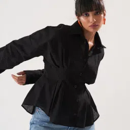 boons n perkks Spread Collar Shirt with Full Sleeves image 5