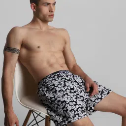 jack & jones Graphic Print Regular Fit Boxers with Elastic Waist image 5
