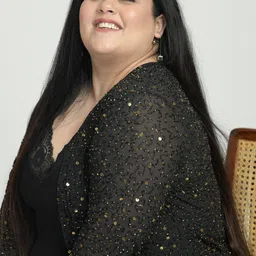 wild u Women Embellished Regular Fit Shrug image 5