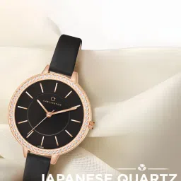 carlington Analogue Watch with Leather Strap image 5