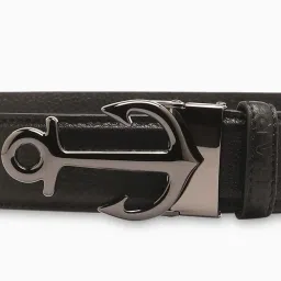 the bear house Men Reversible Belt with Anchor Buckle Closure image 5