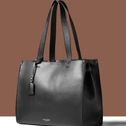 accessorize london Women Tote Bag with Metal Accent image 5