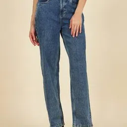 Shein Full Length Tapered Fit Jeans with Pockets-picture-28