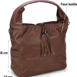 mochi Women Hobo Bag with Zip-Closer  image 5