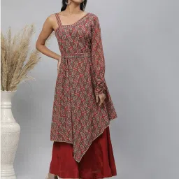 aurelia Women Paisley Print A-Line Dress image 5