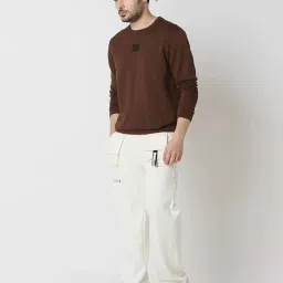 spykar Men Slim Fit Crew-Neck Sweatshirt image 5