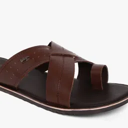 lee cooper Toe-Ring Cross Strap Sandals image 5