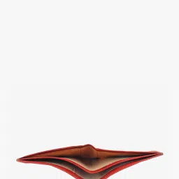 swiss design Textured Bi-Fold Leather Wallet image 5