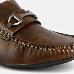 leatherkraft Loafers with Metal Accent image 5