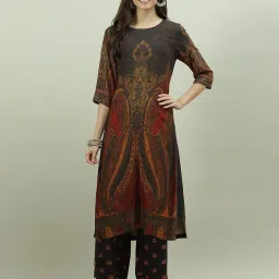 biba Straight Palazzos with Elasticated Waist image 5
