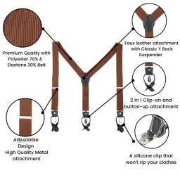 the tie hub Men Woven Suspender Belt image 5
