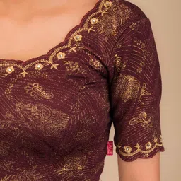 bindigasm's advi Women Embellished Slip-On Blouse image 5