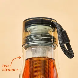 Zoku Glass Core Bottle with Tea Infuser image 5