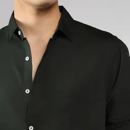 dennislingo premium attire Slim Fit Shirt with Patch Pocket image 5