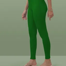 lyra Ankle-Length Leggings with Elasticated Waist image 5